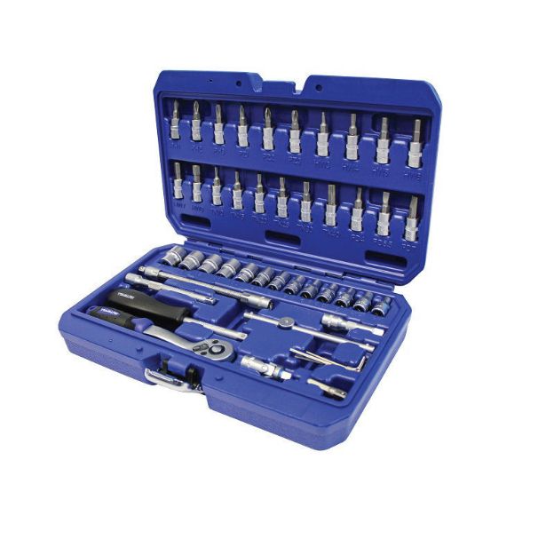 Picture of 46 Piece 1/4in Square Drive Socket Set