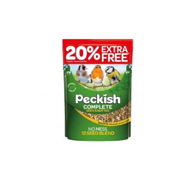 Picture of GARDMAN PECKISH COMPLETE 2KG + 20% FREE