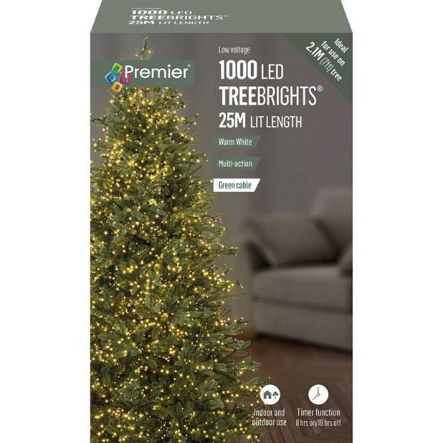 Picture of 1000 LED MULTI-ACTION TREEBRIGHTS WITH TIMER -WARM WHITE