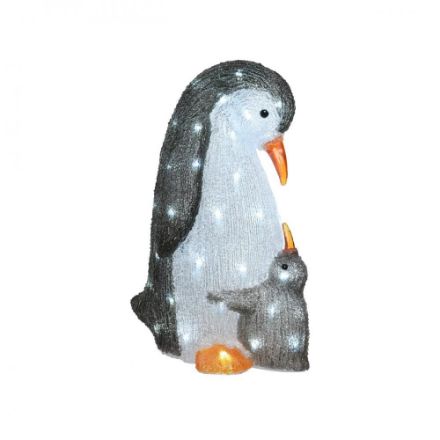 Picture of LED ACRYLIC PENGUIN WITH BABY - 47CM