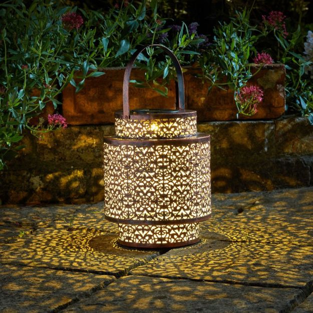 Picture of SOLAR POWERED - TANGIER LANTERN