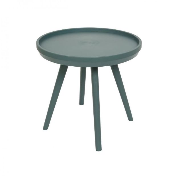 Picture of NEW YORK SIDE TABLE - TEAL GREEN