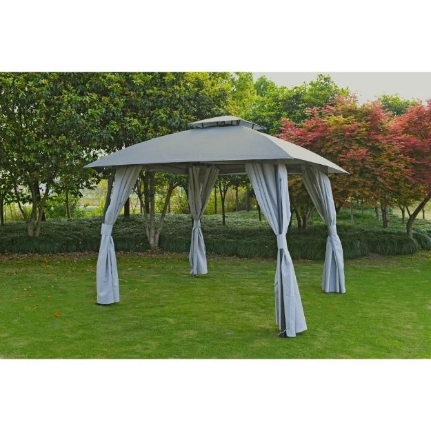 Picture of DOMED ROOF GAZEBO - 3M X 3M