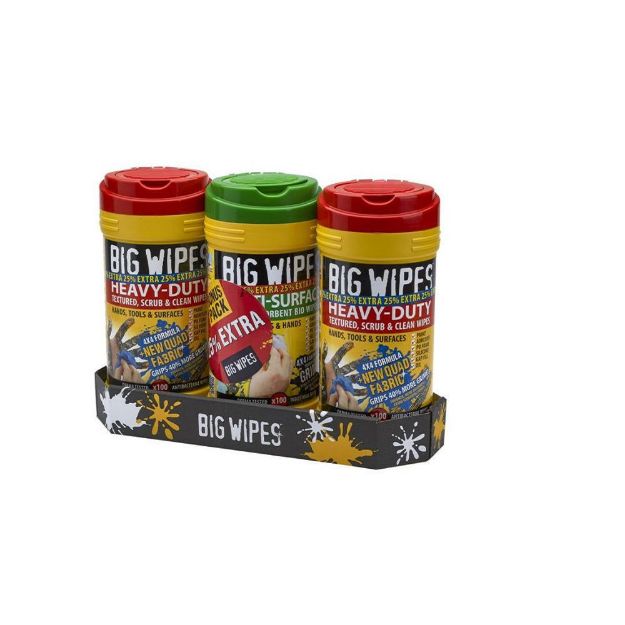 Picture of BIG WIPES TRIPLE PACK WITH 25% EXTRA FREE