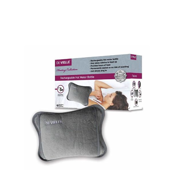 Picture of DEVILLE ELECTRIC HOT WATER BOTTLE GREY