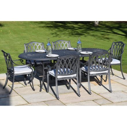 Picture of FLORENCE  6 SEATER  SET GREY