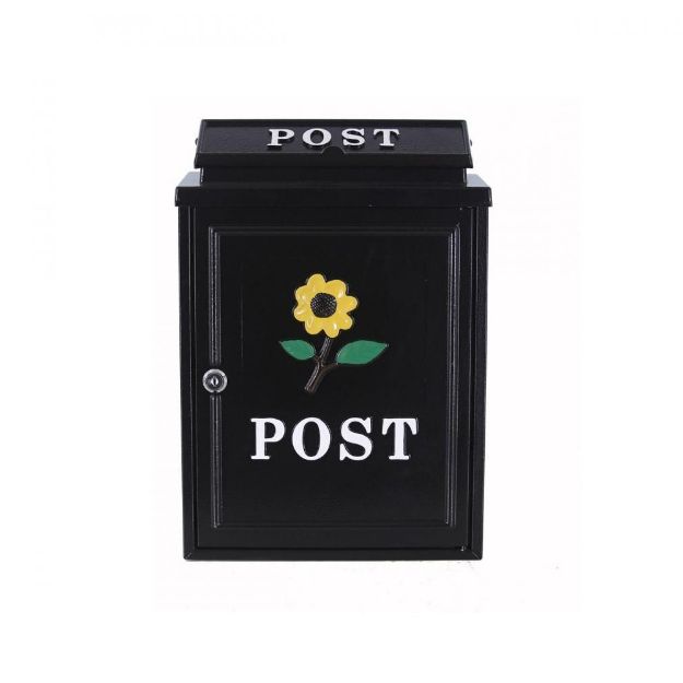 Picture of POST ZONE SUNFLOWER POST BOX