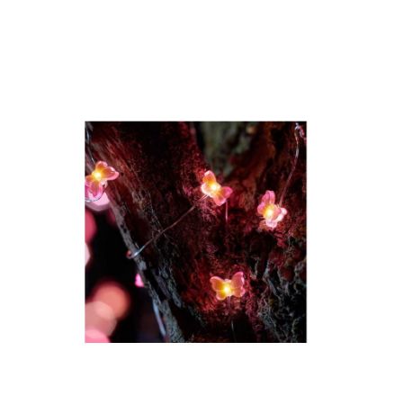 Picture of 30 BUTTERFLY FIREFLY SOLAR STRING LIGHTS