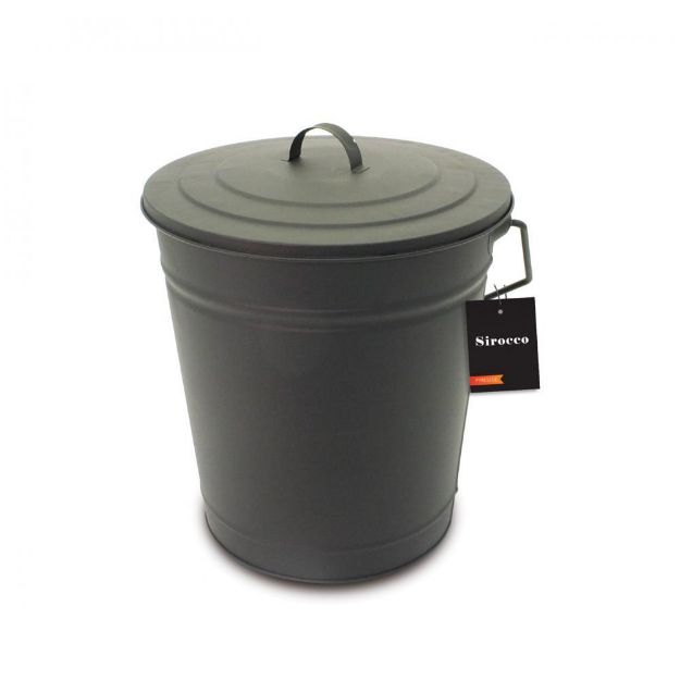 Picture of SIROCCO  METAL COAL TUB WITH LID