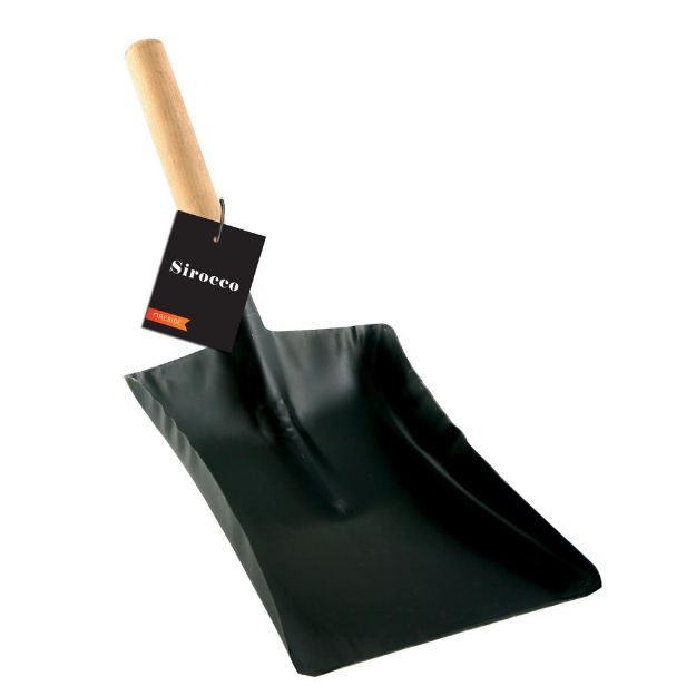 Picture of SIROCCO 7.5" FIRE SHOVEL WOODEN HANDLE