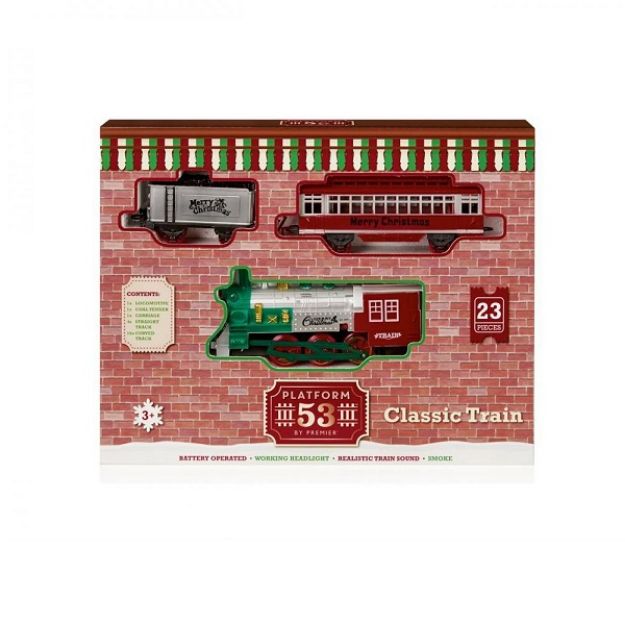 Picture of CLASSIC TRAIN SET WITH SOUND BATTERY OPERATED