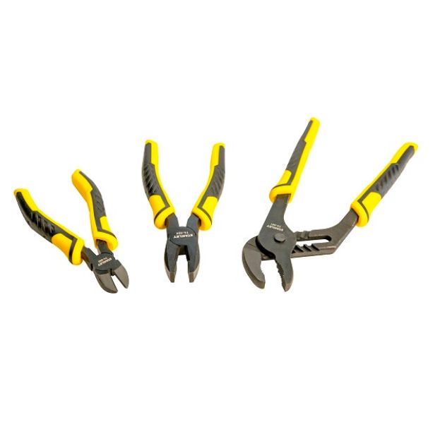 Picture of STANLEY DYNA GRIP SET OF 3 PLIERS