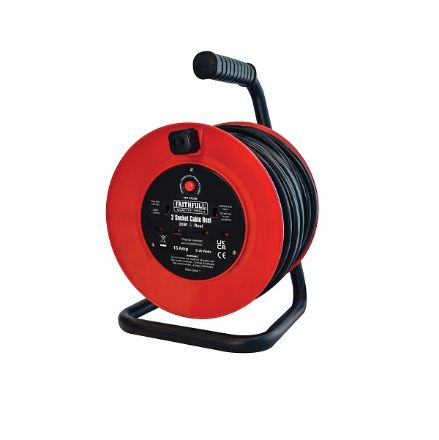 Picture of FAITHFUL 20M OPEN FRAME CABLE REEL