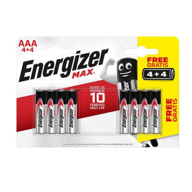 Picture of ENERGIZER AAA BATTERY 4+4 FREE