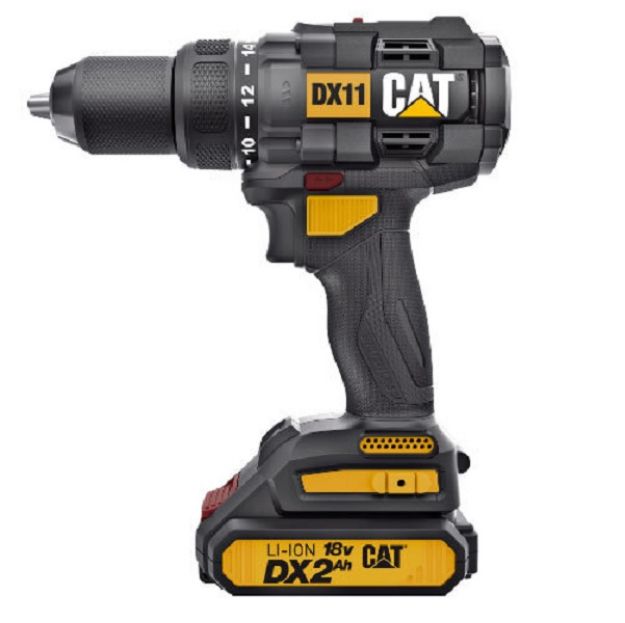 Picture of CAT 18V 65NM BRUSHLESS DRILL DRIVER 2 X 2.0AH