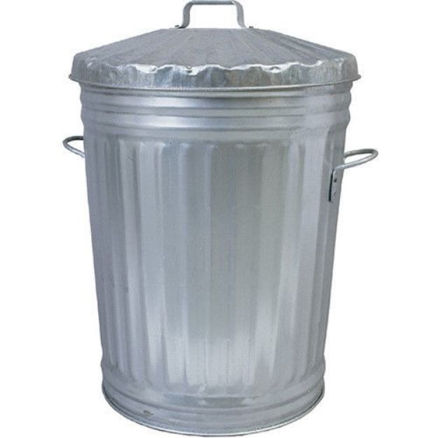 Picture of 24" GALVINSED BIN WITH GALVANISED LID