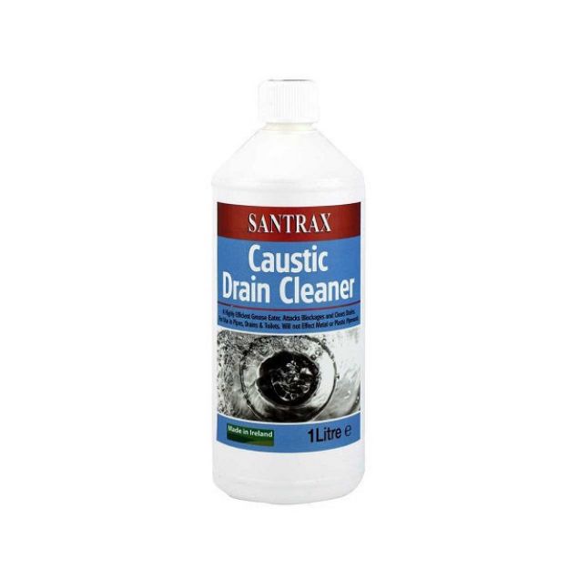 Picture of 1 LITRE SANTRAX CAUSTIC  DRAIN CLEANER