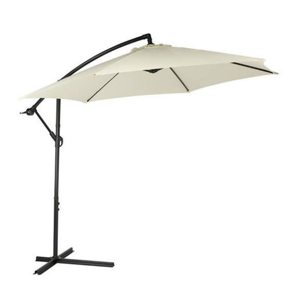 Picture of CANTILEVER PARASOL BEIGE - 3METER