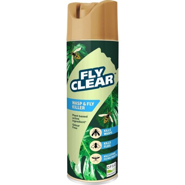 Picture of FLY CLEAR ORGANIC WASP & FLY KILLER 400ML