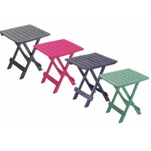 Picture of ADIGE FOLDING TABLE - FUCHSIA PINK