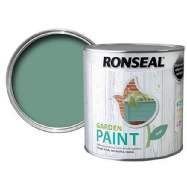 Picture of 2.5LTR  RONSEAL GARDEN PAINT  SAGE