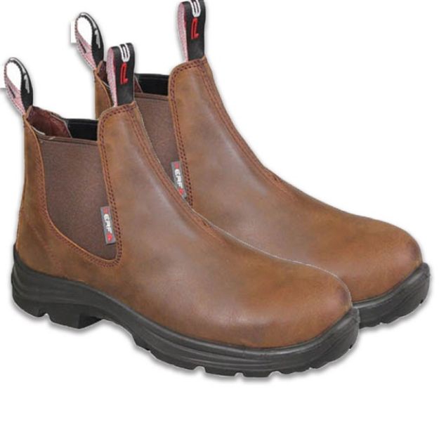Picture of PERF PRO DEALER PLUS SAFETY BOOT BROWN SIZE 10