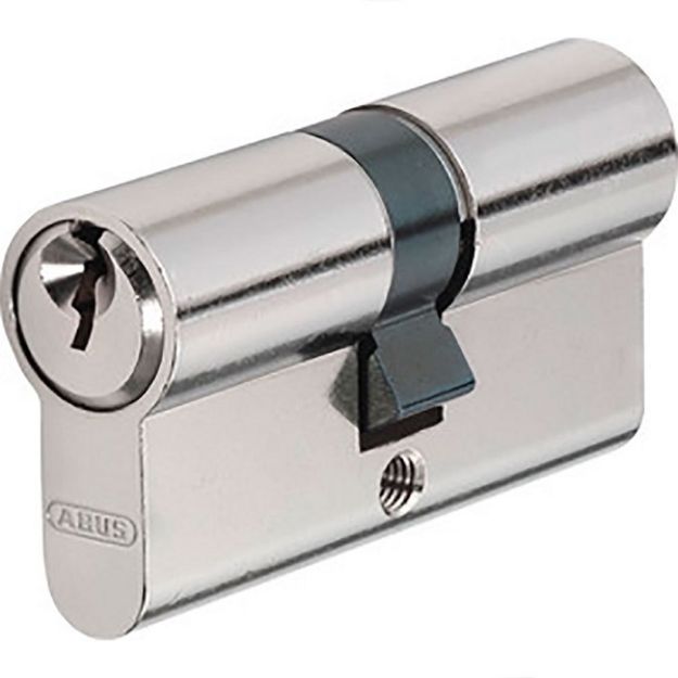 Picture of ABUS 30/50MM SATIN CHROME EURO CYLINDER