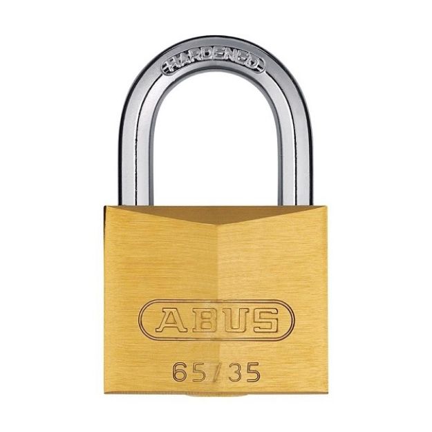 Picture of COMPACT BRASS PADLOCK 35MM