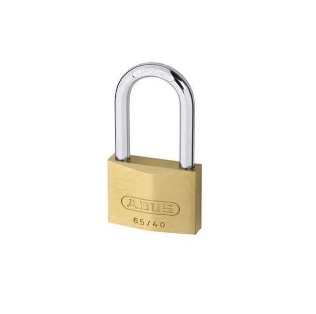 Picture of COMPACT BRASS PADLOCK 65HBC40X40