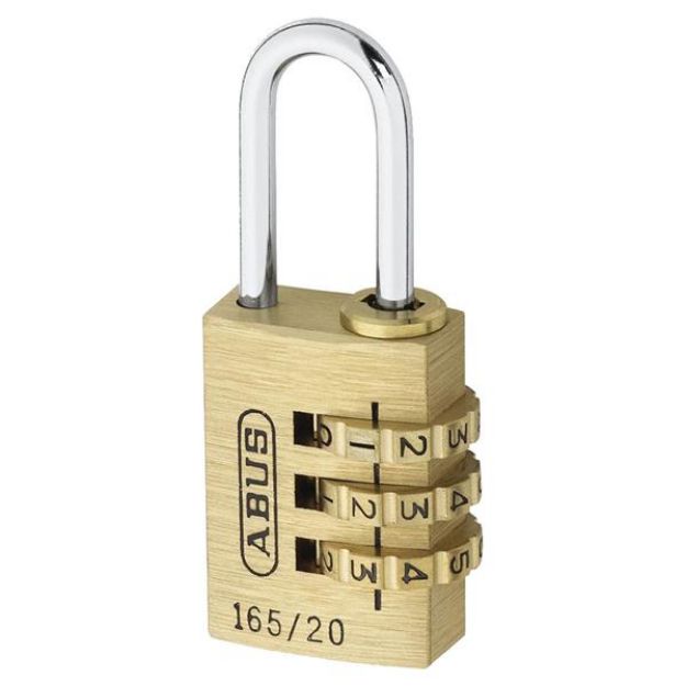 Picture of COMBINATION PADLOCK 165C20