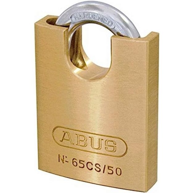 Picture of COMPACT BRASS PADLOCK 65CSC50