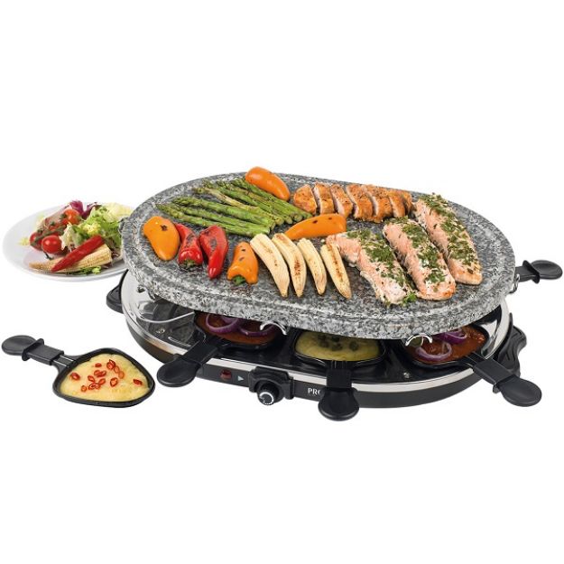 Picture of PROGRESS  8PCE RACLETTE GRILL