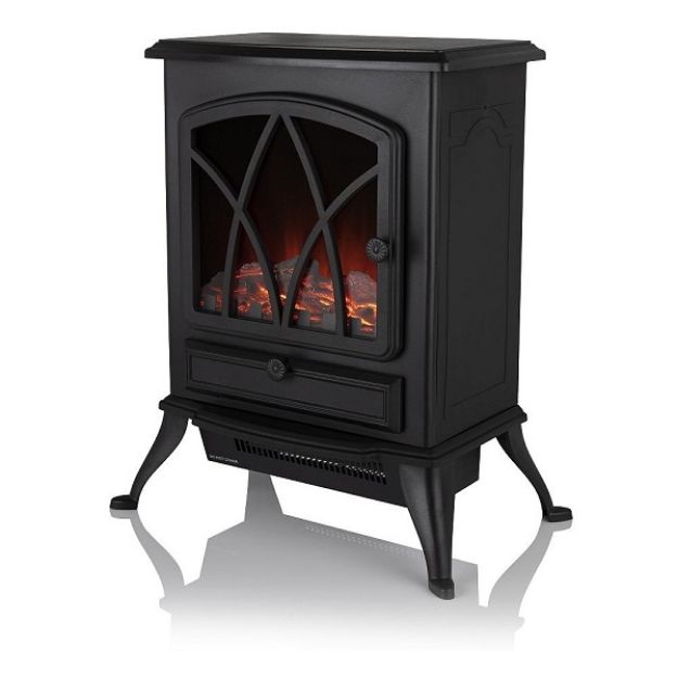 Picture of WARMLITE STIRLING ELECTRIC STOVE FIRE BK-2KW