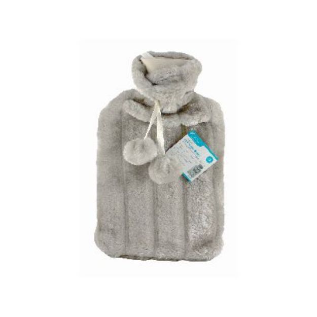 Picture of 2L HOT WATER BOTTLE WITH PLUSH FAUX FUR COVER