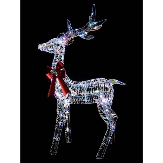 Picture of LED IRIDESCENT STAG - 125CM