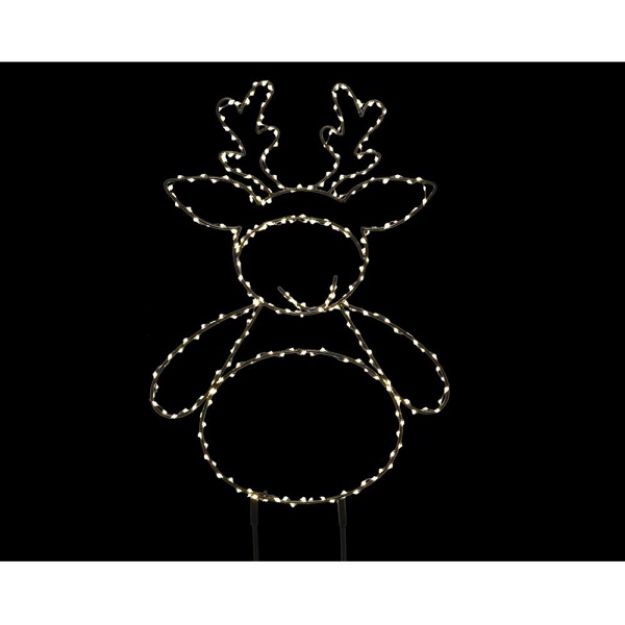 Picture of MICRO LED REINDEER STAKE - 77CM