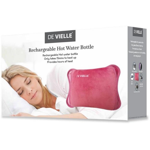 Picture of DEVILLE ELECTRIC HOT WATER BOTTLE ROSE