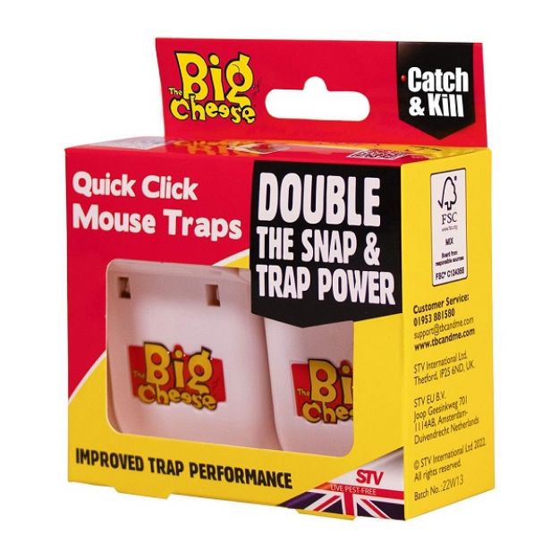 Picture of STV147 ULTRA POWER MOUSE TRAPS 2PK