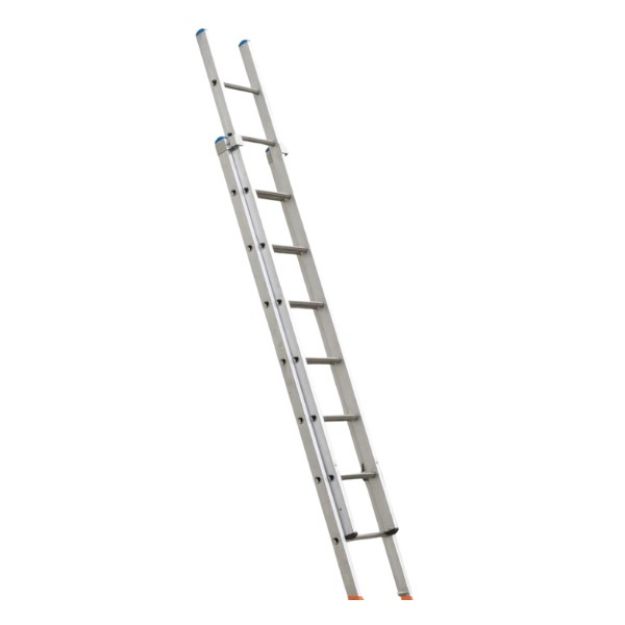 Picture of 3.00M - 17FT ALUMINIUM EXTENSION LADDER BLUE END