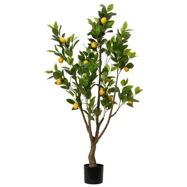 Picture of ARTIFICIAL POTTED LEMON TREE - 92CM